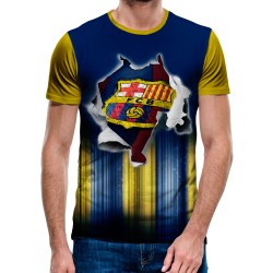 3D мъжка тениска Barcelona