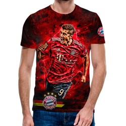 3D мъжка тениска FC Bayern Munchen 3D мъжка тениска FC Bayern Munchen