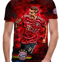 3D мъжка тениска FC Bayern Munchen 3D мъжка тениска FC Bayern Munchen