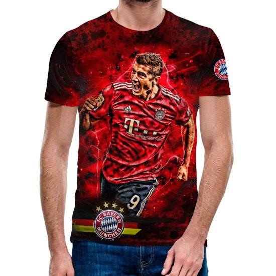 3D мъжка тениска FC Bayern Munchen