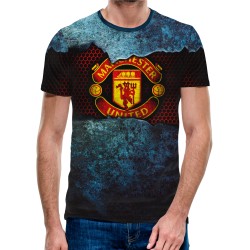 3D мъжка тениска Glory, Glory Man United