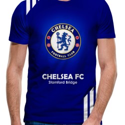 3D мъжка тениска Chelsea FC 3D мъжка тениска Chelsea FC