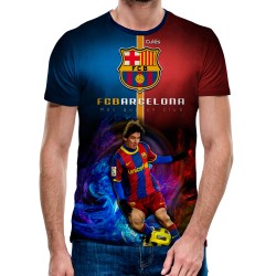 3D мъжка тениска Barca - Messi 3D мъжка тениска Barca - Messi