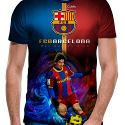 3D мъжка тениска Barca - Messi 3D мъжка тениска Barca - Messi