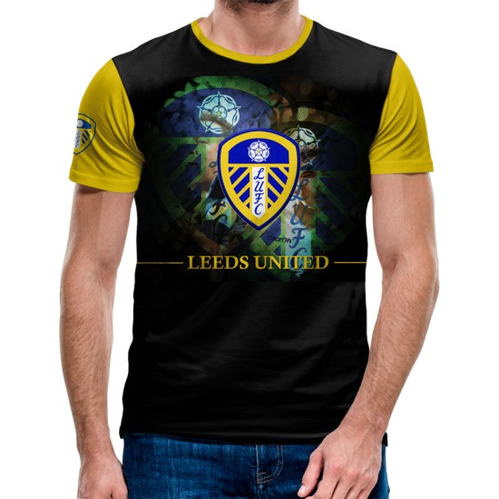 3D мъжка тениска Leeds in my heart