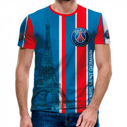 3D мъжка тениска Paris Saint Germain 3D мъжка тениска Paris Saint Germain