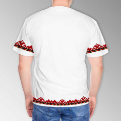 3D мъжка тениска принт Български шевици 11343 3D мъжка тениска принт Български шевици 11343