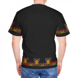 3D мъжка тениска принт Български шевици 11346 3D мъжка тениска принт Български шевици 11346