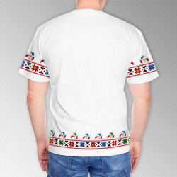 3D мъжка тениска принт Български шевици 11467 3D мъжка тениска принт Български шевици 11467