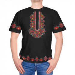 3D мъжка тениска принт Български шевици 11254