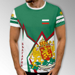 3D мъжка тениска принт национална 11288 3D мъжка тениска принт национална 11288