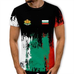 3D мъжка тениска принт национална 11948 3D мъжка тениска принт национална 11948