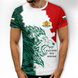 3D мъжка тениска принт национална 12004 3D мъжка тениска принт национална 12004