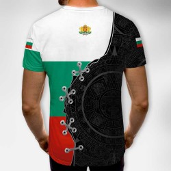 3D мъжка тениска принт национална 12080 3D мъжка тениска принт национална 12080