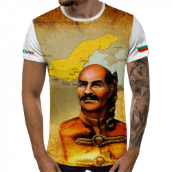 3D мъжка тениска Хан Аспарух 3D мъжка тениска Хан Аспарух