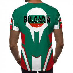 3D мъжка тениска принт Българска сила 3D мъжка тениска принт Българска сила