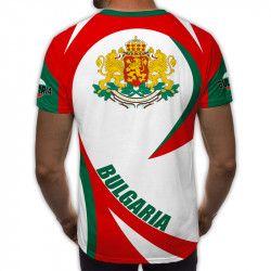 3D мъжка тениска принт BULGARIA 3D мъжка тениска принт BULGARIA