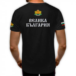 3D мъжка тениска принт национална Велика България 3D мъжка тениска принт национална Велика България