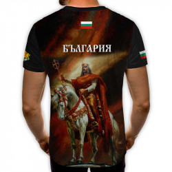 3D мъжка тениска принт национална Симеон Велики 3D мъжка тениска принт национална Симеон Велики