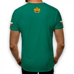 3D мъжка тениска принт национална България герб 3D мъжка тениска принт национална България герб