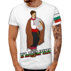 3D мъжка тениска принт национална 13279 3D мъжка тениска принт национална 13279