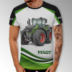 3D мъжка тениска принт Fendt 3D мъжка тениска принт Fendt