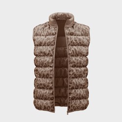 Мъжки елек с цветен принт 14219