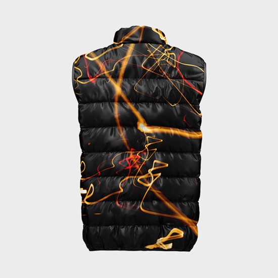 Мъжки елек с цветен абстрактен принт 14221