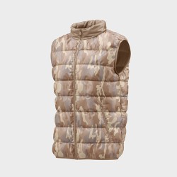 Мъжки елек с цветен принт Камуфлаж 14222