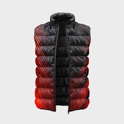 Мъжки елек с цветен абстрактен принт 14227