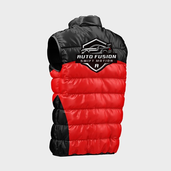 Мъжки елек с цветен принт " Мотомания " 14229