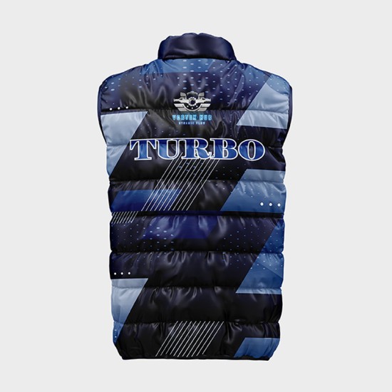 Мъжки елек с цветен принт " Турбо " 14230