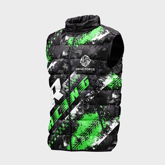 Мъжки елек с цветен принт 14231