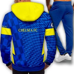 3D мъжки спортен екип с принт Chelsea 12120