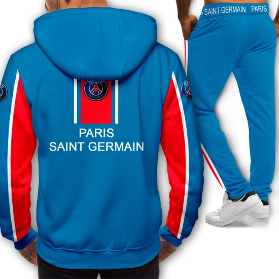 3D мъжки спортен екип с принт Saint Germain