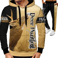 3D мъжки спортен екип с ловни мотиви Deer Hunter 13001