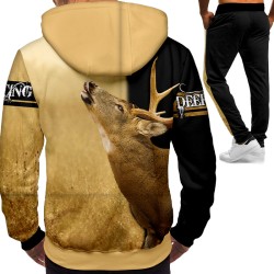 3D мъжки спортен екип с ловни мотиви Deer Hunter 13001