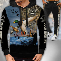 3D мъжки спортен екип ловни мотиви Duck Hunting