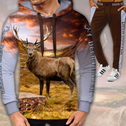 3D мъжки спортен екип ловни мотиви Deep Hunter 8996