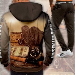 3D мъжки спортен екип ловни мотиви Fishing Passion