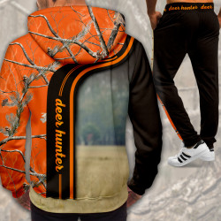 3D мъжки спортен екип с ловни мотиви Deer Hunter