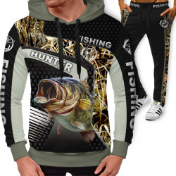 3D мъжки спортен екип Fishing 7783
