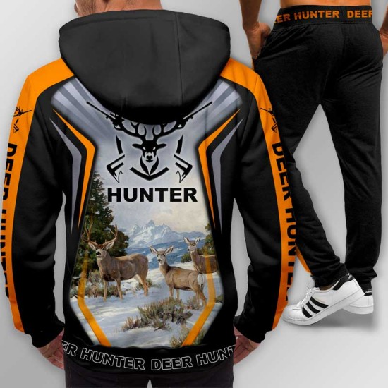 3D мъжки спортен екип ловни мотиви Hunter Deep