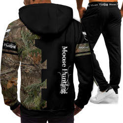 3D мъжки спортен екип Moose Hunting