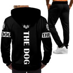 3D мъжки спортен екип с принт The Dog 13089