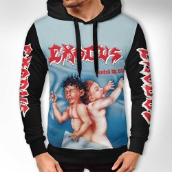 3D мъжки спортен суитшърт с музикална тематика 12389