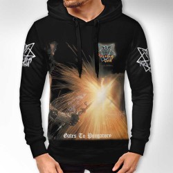 3D мъжки спортен суитшърт с музикална тематика 12390