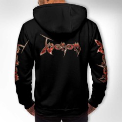 3D мъжки спортен суитшърт с музикална тематика 12391