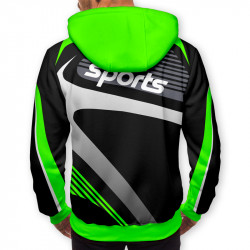 3D мъжки спортен суитшърт SPEED RACING # 7291