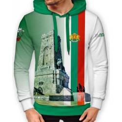 3D мъжки спортен суитшърт Шипка с герб 8679